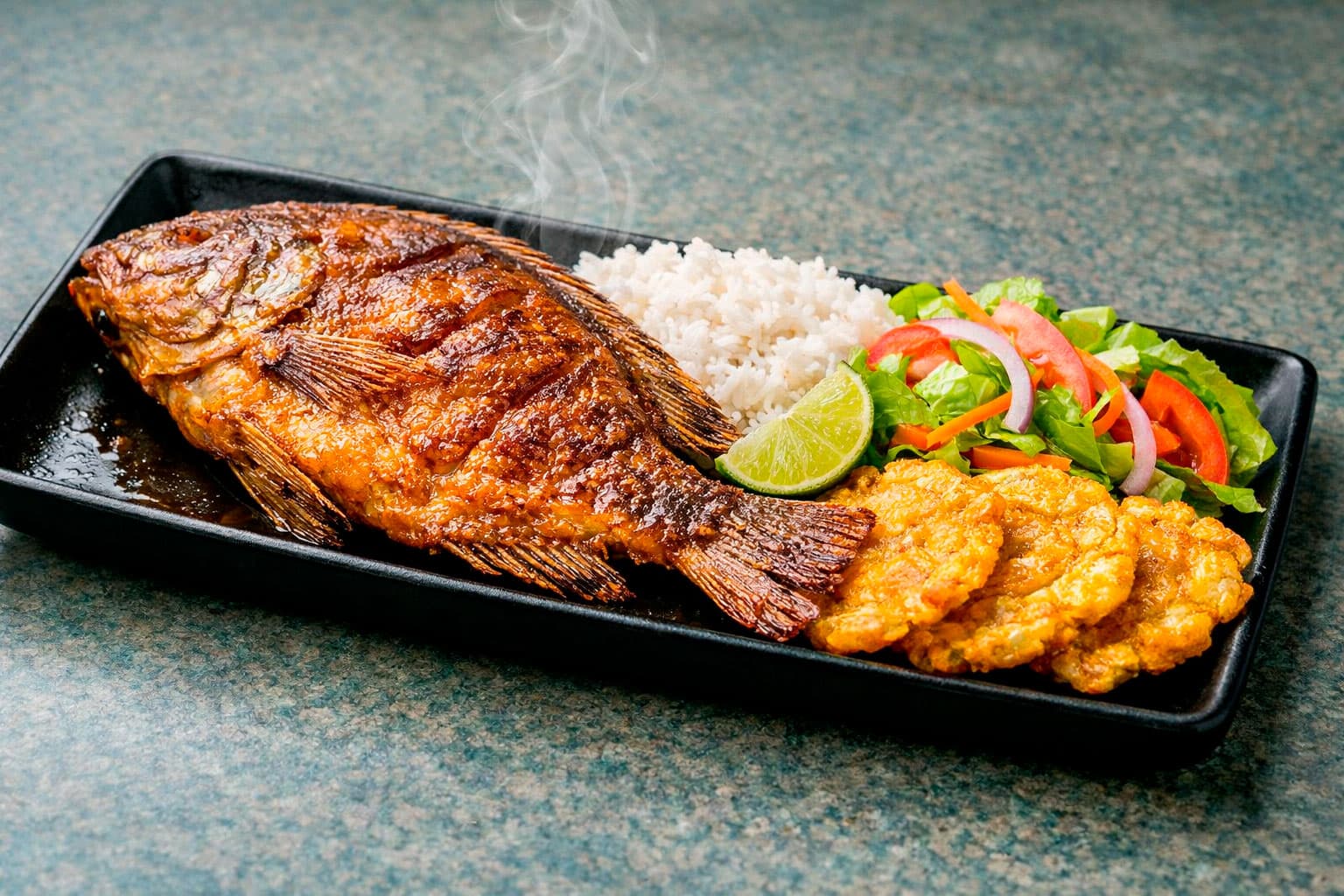 Mojarra frita Macaregua