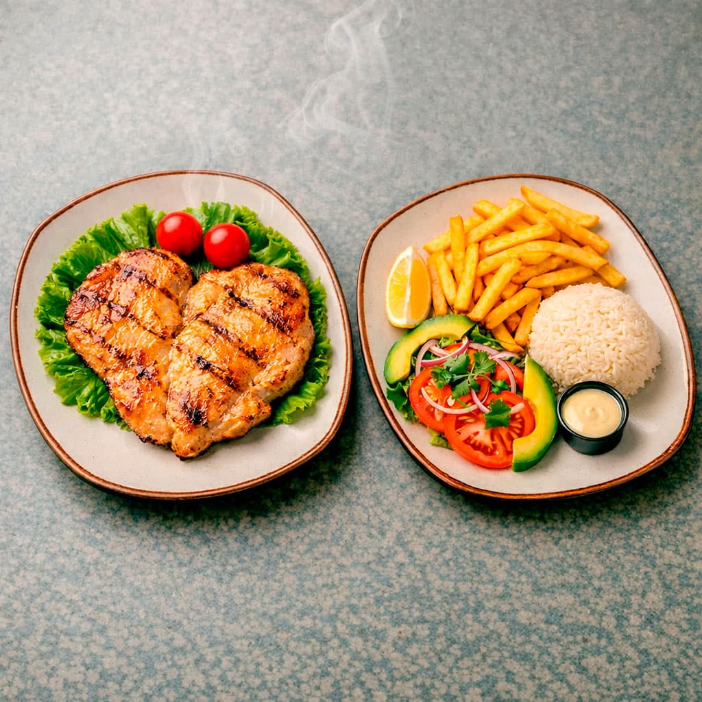 Pollo a la plancha